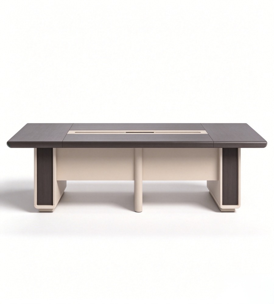 行政級雙色裝飾會議桌 Executive Two-Tone Accented Conference Table