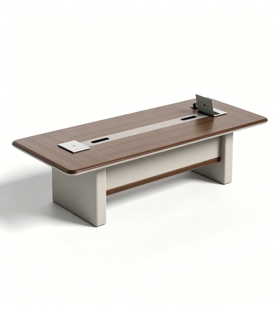 現代簡約實用會議桌 Modern Minimalist Functional Conference Table