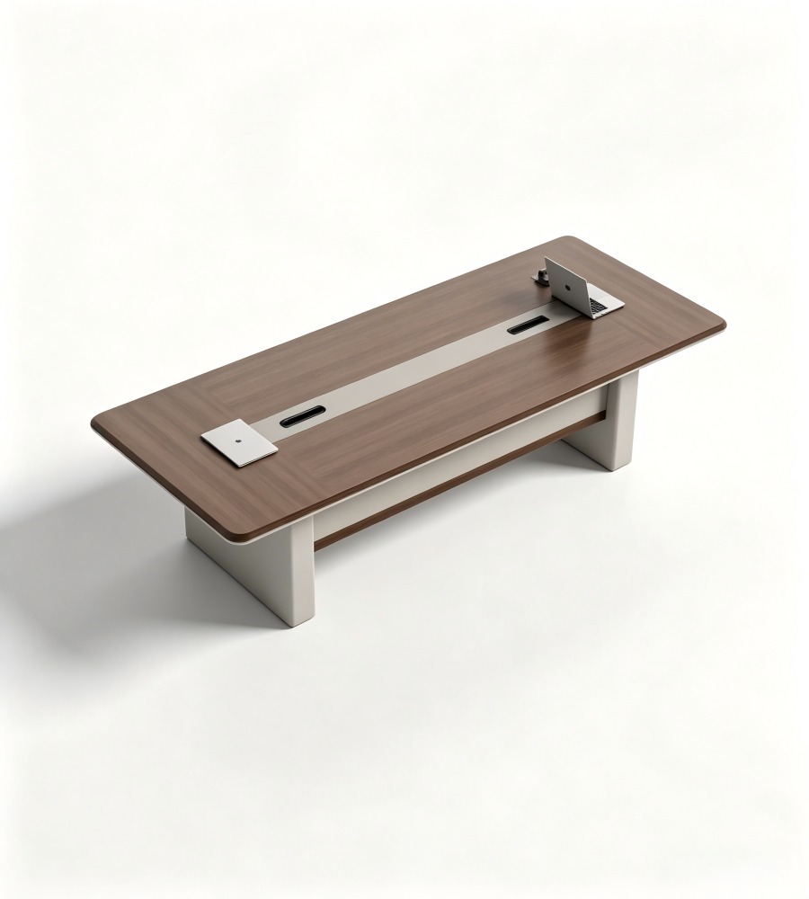 現代簡約實用會議桌 Modern Minimalist Functional Conference Table