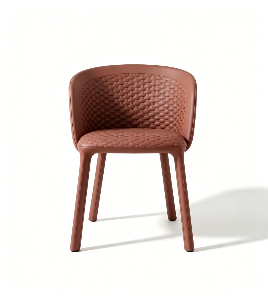 菱格紋縫線休閒椅 Diamond-Quilted Lounge Chair
