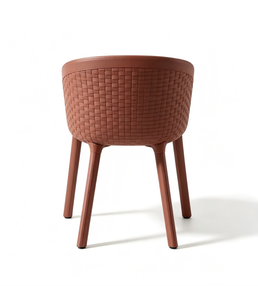 菱格紋縫線休閒椅 Diamond-Quilted Lounge Chair
