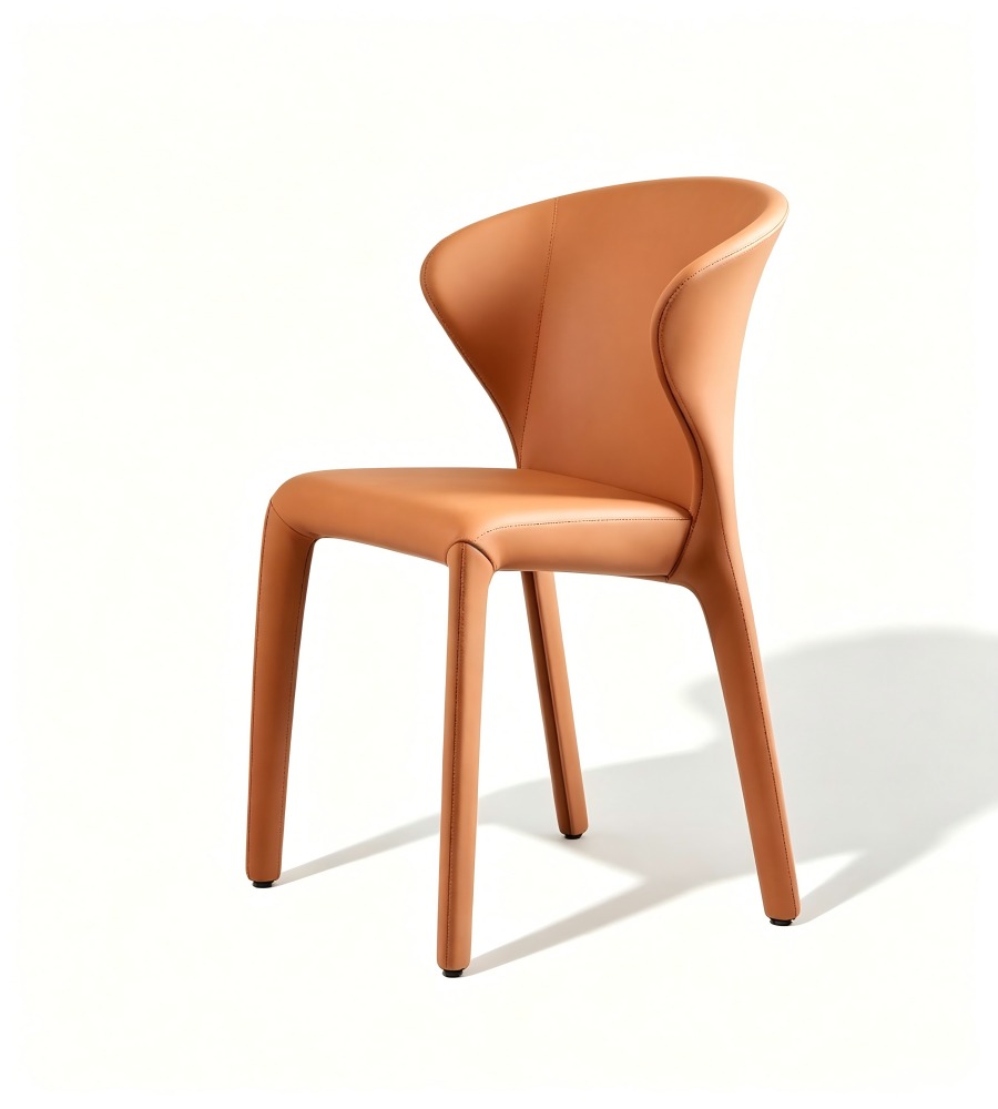 極簡曲線休閒椅 Minimalist Curved Lounge Chair