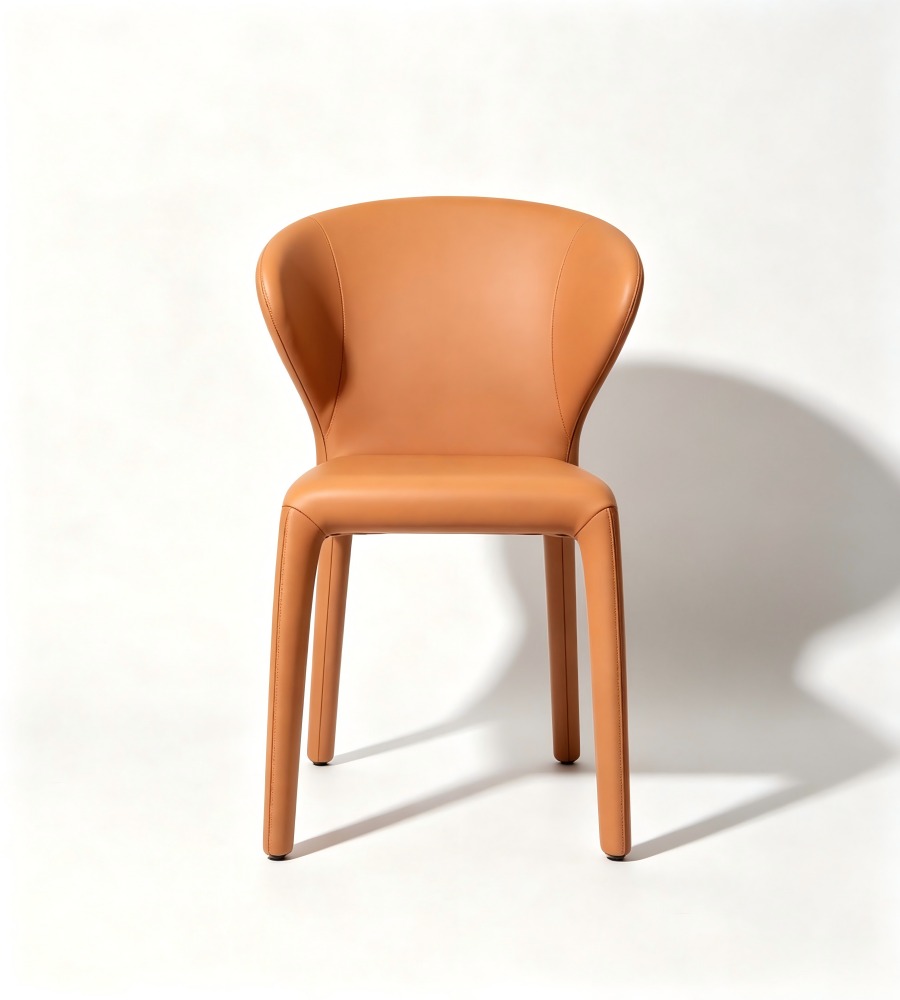 極簡曲線休閒椅 Minimalist Curved Lounge Chair