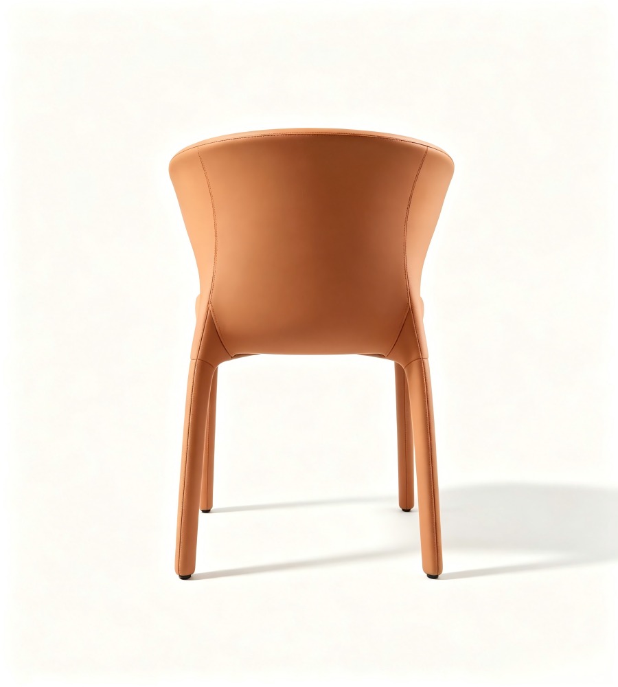 極簡曲線休閒椅 Minimalist Curved Lounge Chair