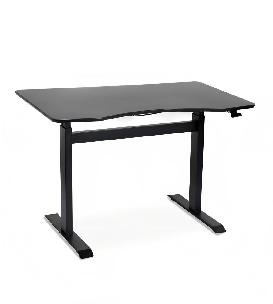 商務黑色鐵腳升降式講台 Business Black Steel Frame Adjustable Podium