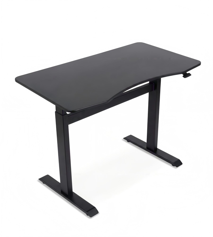 商務黑色鐵腳升降式講台 Business Black Steel Frame Adjustable Podium