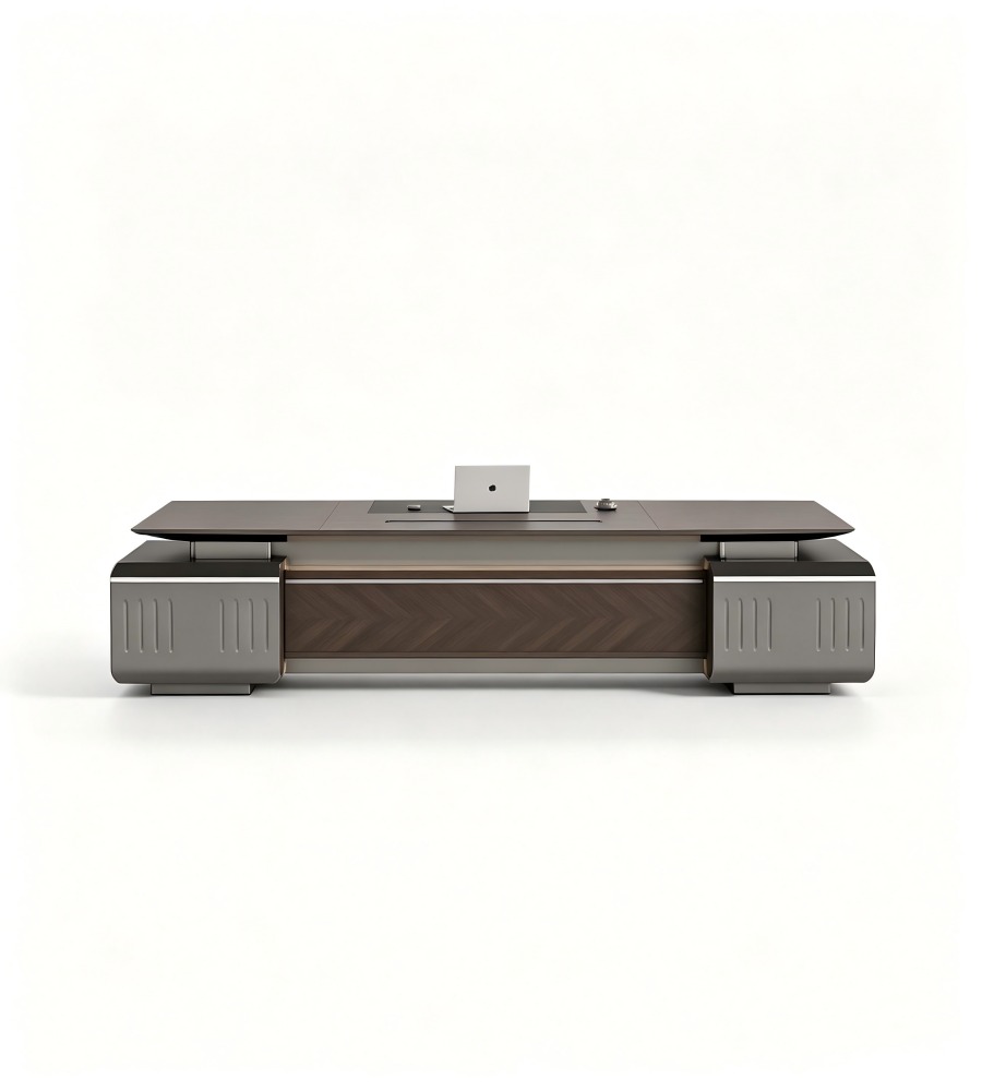 商務行政層次感老闆台 Layered Design Executive Desk