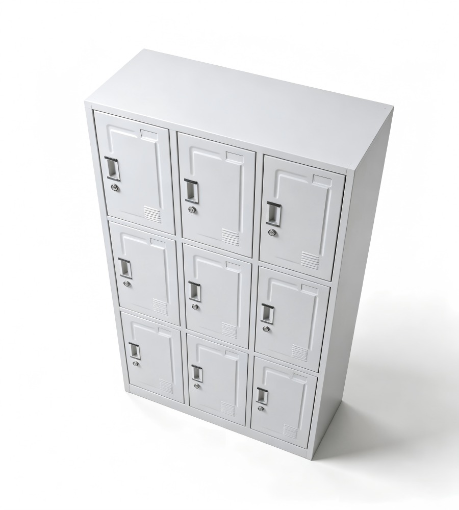 九門鋼製更衣儲物櫃 9-Door Steel Locker Cabinet