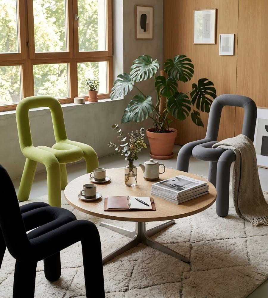 圓管趣味休閒椅 Tubular Playful Lounge Chair