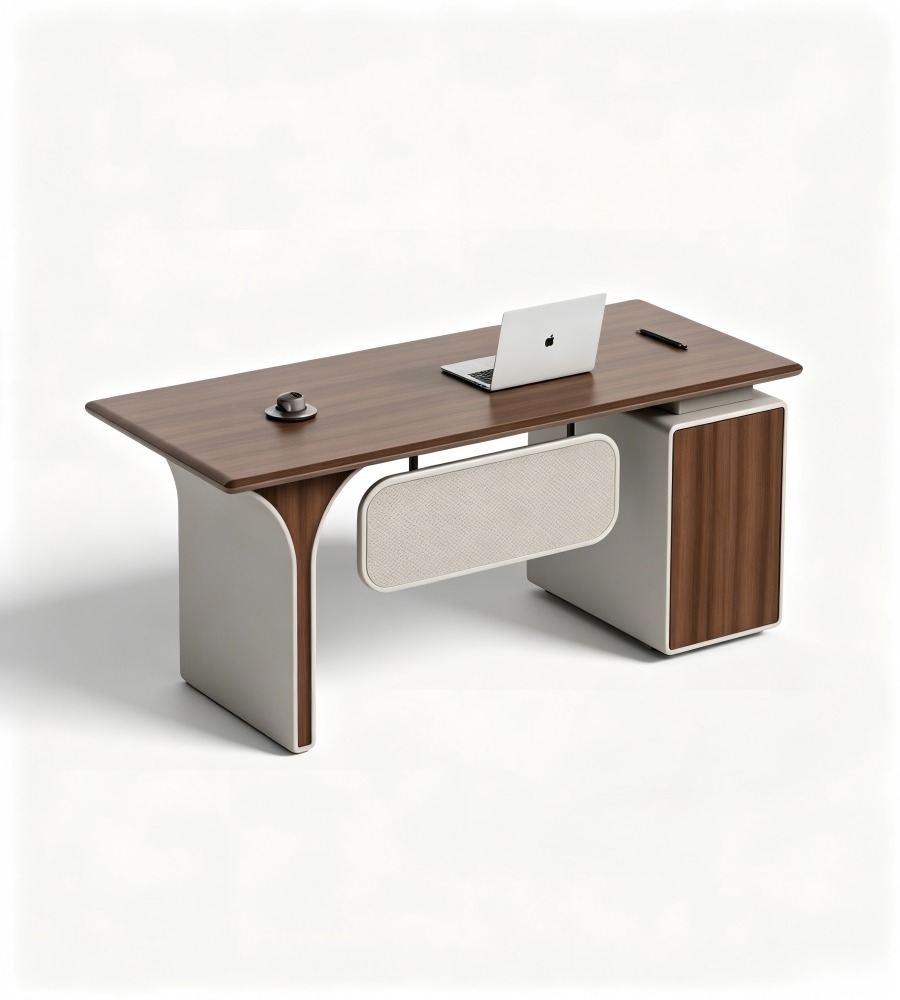 懸掛式擋板商務老闆台 Suspended-Panel Executive Workstation