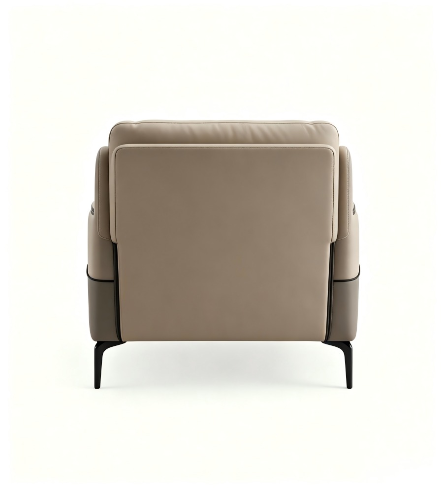 拼接設計單人沙發 Contrast Design Armchair