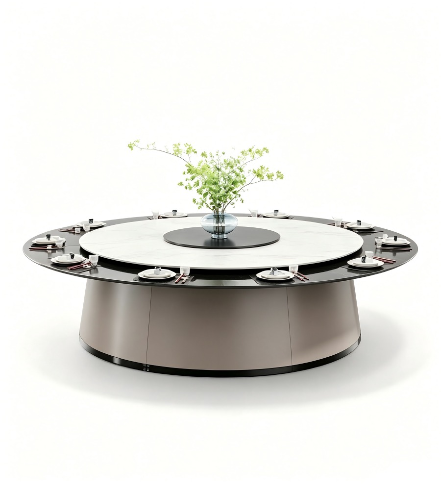 現代極簡電動宴會桌 Modern Minimalist Electric Banquet Table