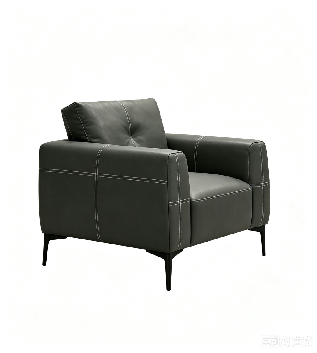 都會簡約單人沙發	Urban Minimalist Armchair