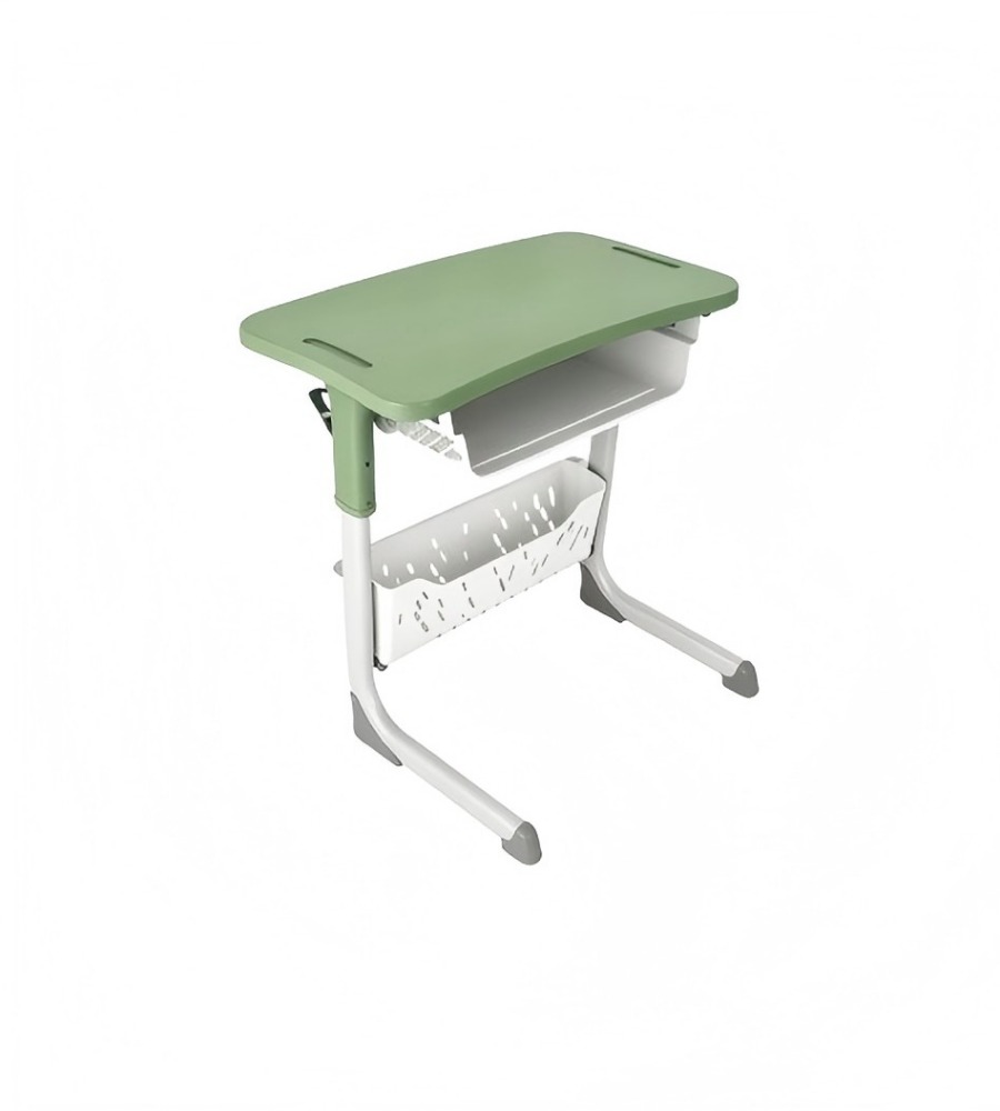 鏤空板架升降學生桌 Slotted-Panel Adjustable Student Desk