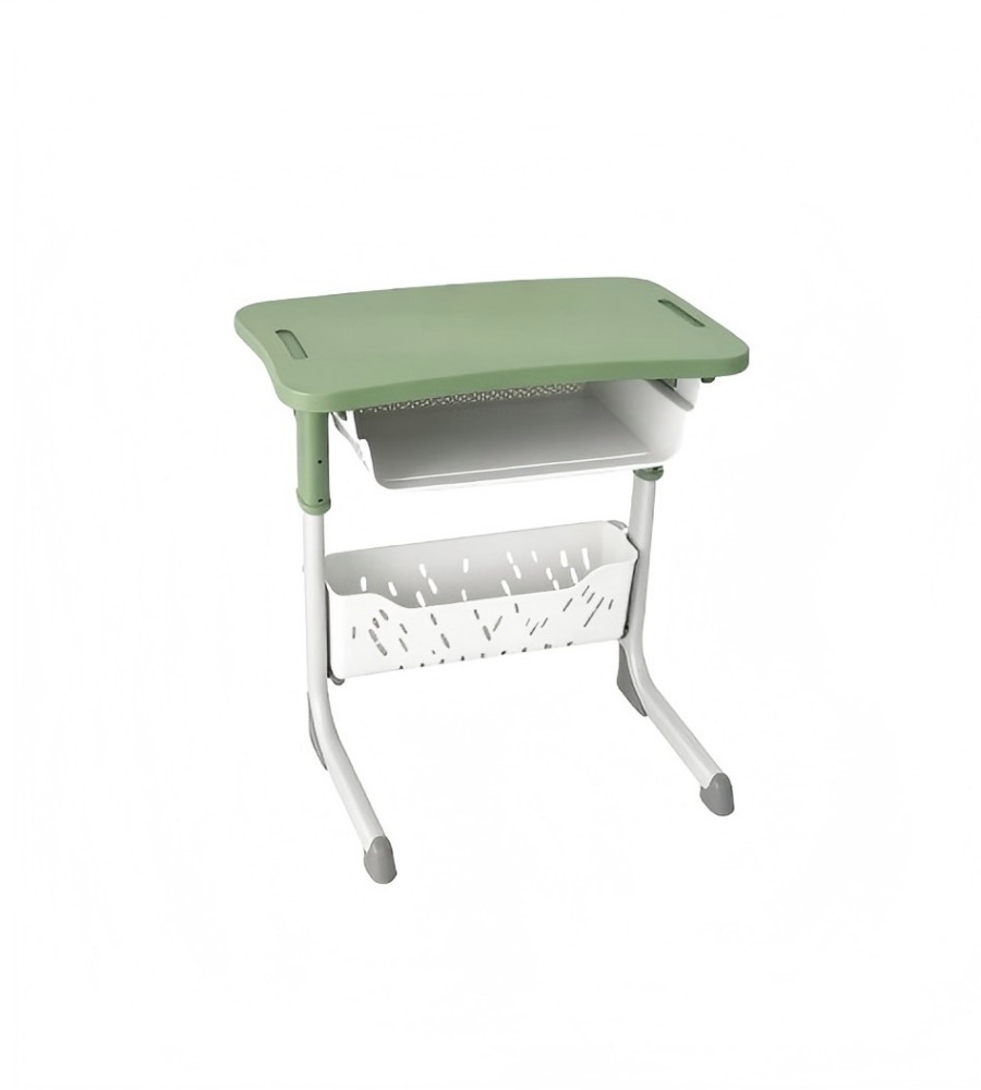 鏤空板架升降學生桌 Slotted-Panel Adjustable Student Desk