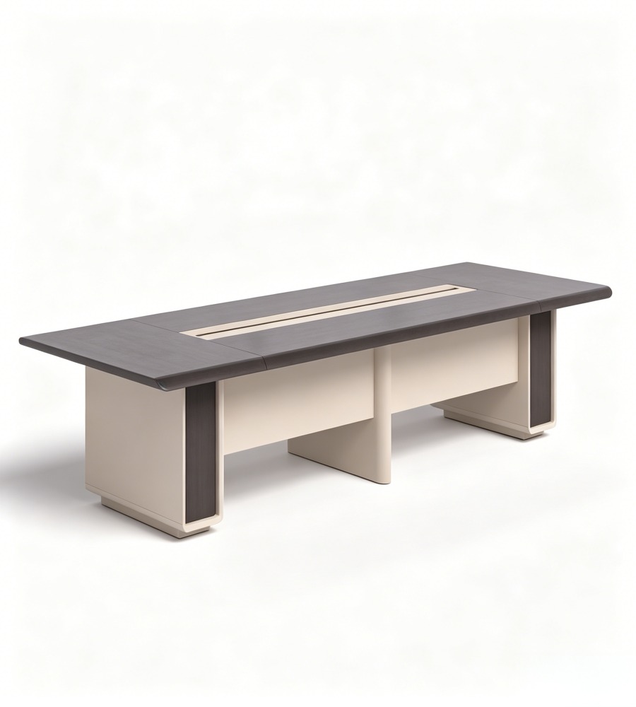 行政級雙色裝飾會議桌 Executive Two-Tone Accented Conference Table