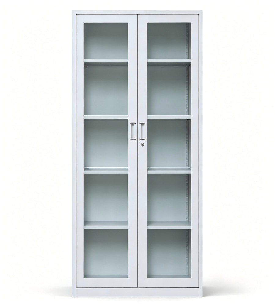 全通透鋼製玻璃展示櫃 Full-View Steel Glass Display Cabinet