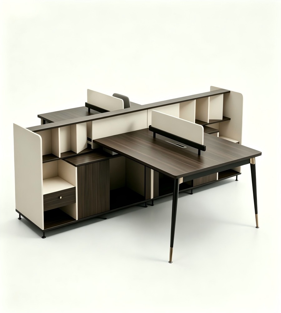 多功能收納高級辦公桌 Multifunctional storage premium office desk