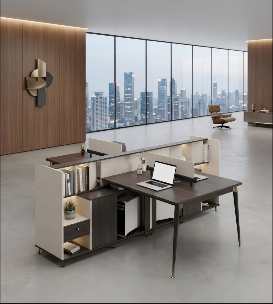 多功能收納高級辦公桌 Multifunctional storage premium office desk