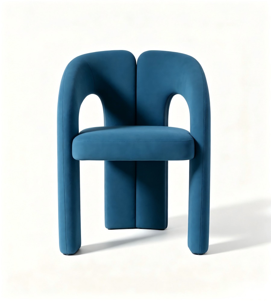弧型風格休閒椅 Curved Statement Lounge Chair
