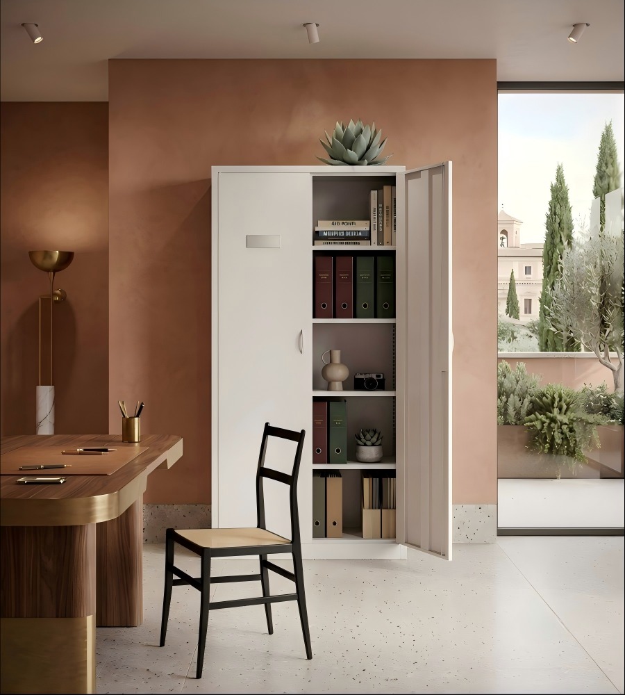 極簡奢雅辦公鋼櫃 Minimalist Luxury Steel Cabinet