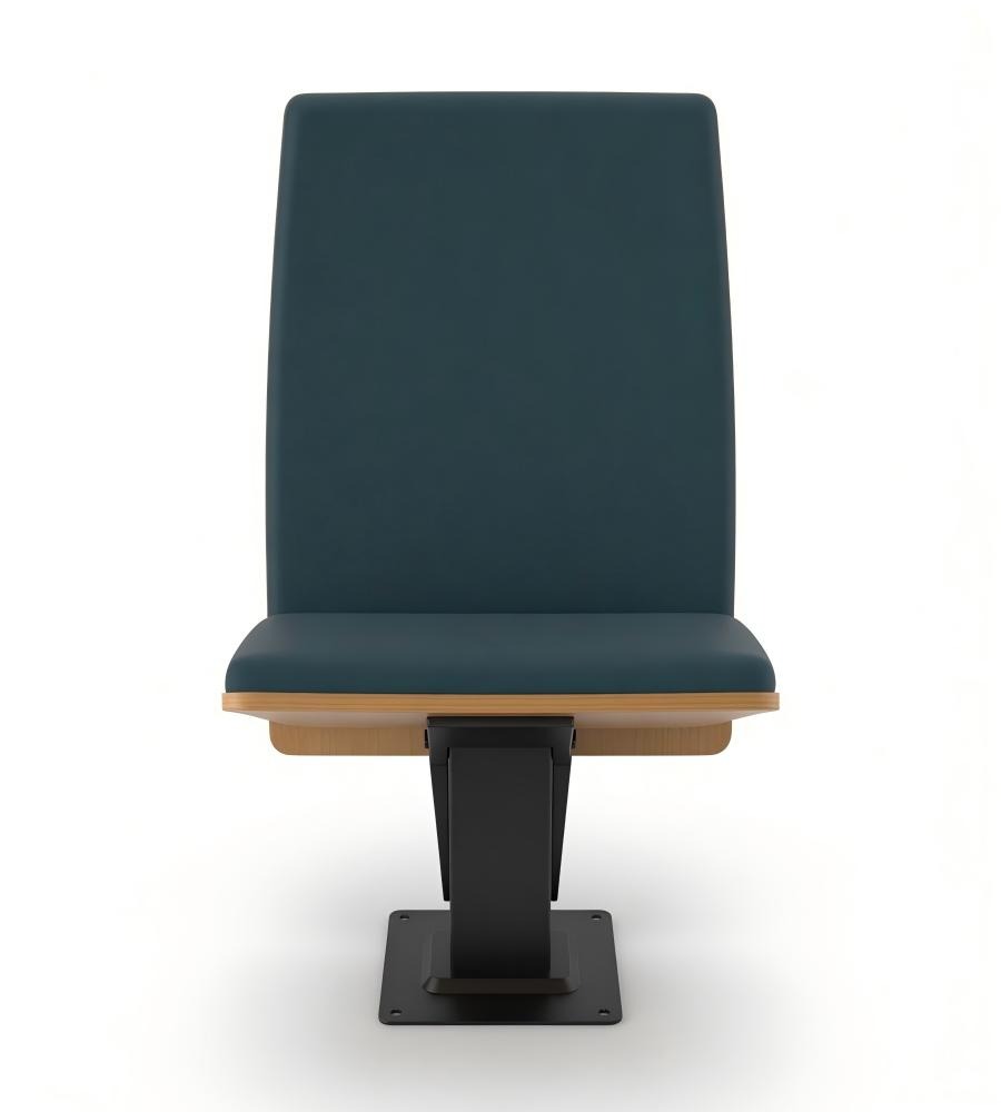 現代獨立固定腳學校禮堂椅 Modern PU School Auditorium Chair