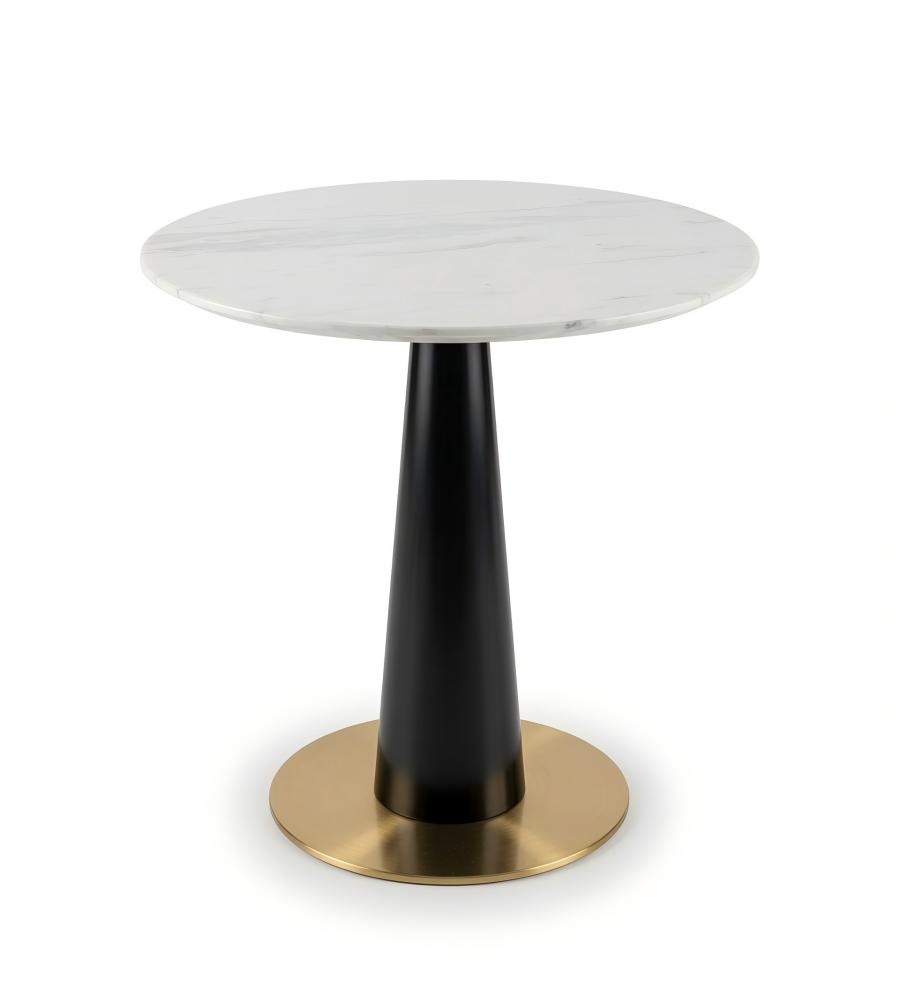 輕奢白色大理石圓形商務洽談枱 Light Luxury Marble Round Table