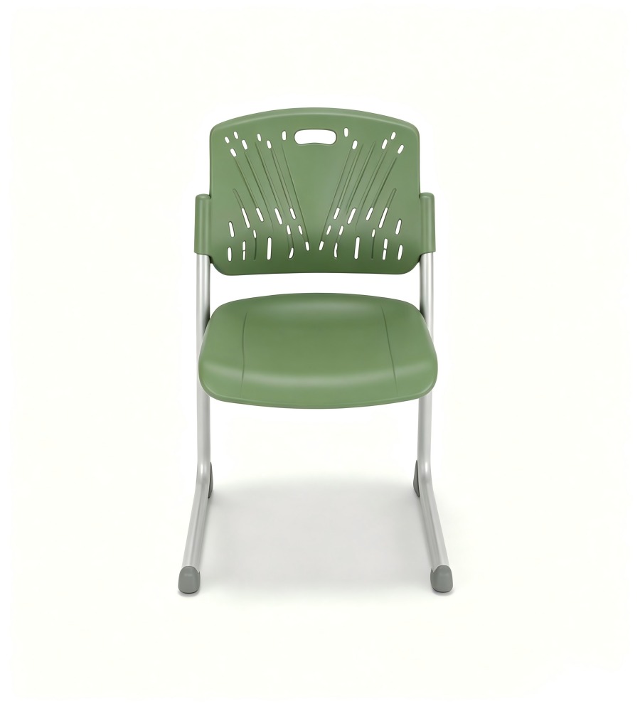 鏤空背靠學生椅	Cutout-Back Student Chair