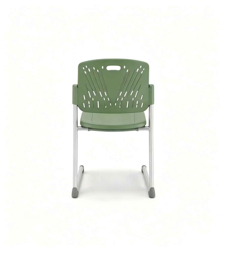 鏤空背靠學生椅	Cutout-Back Student Chair
