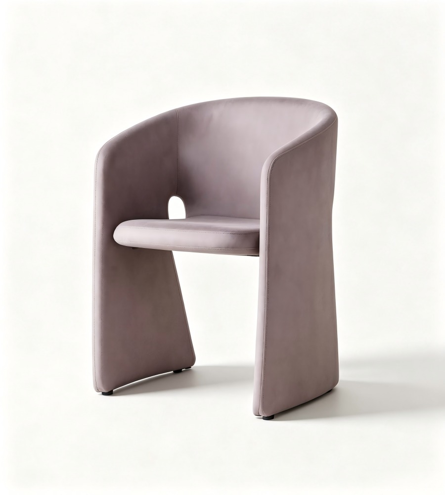 弧型包覆休閒椅 Curved Wrap-Around Lounge Chair