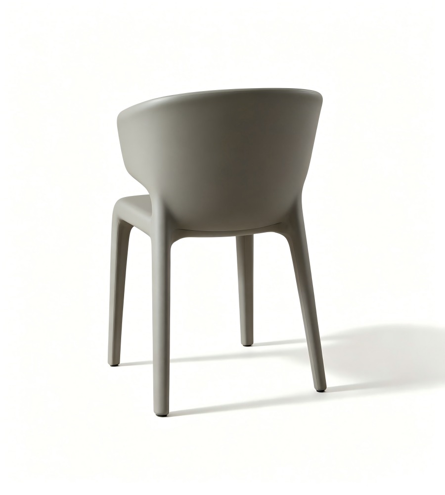 一體式簡約設計椅 Monobloc Minimalist Accent Chair