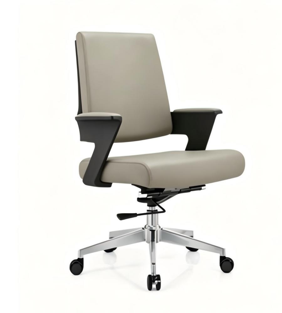 淺灰褐色五星腳會議椅	Light Grayish-Brown Five-Star Base Conference Chair