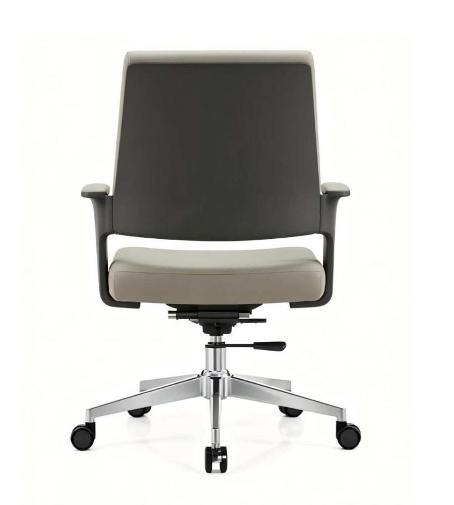 淺灰褐色五星腳會議椅	Light Grayish-Brown Five-Star Base Conference Chair
