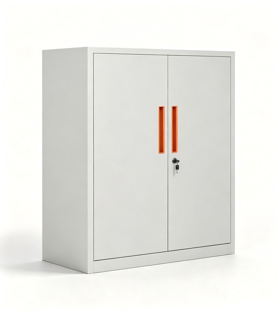 鋼製中型對開文件櫃 Mid-Height Steel Double-Door Cabinet