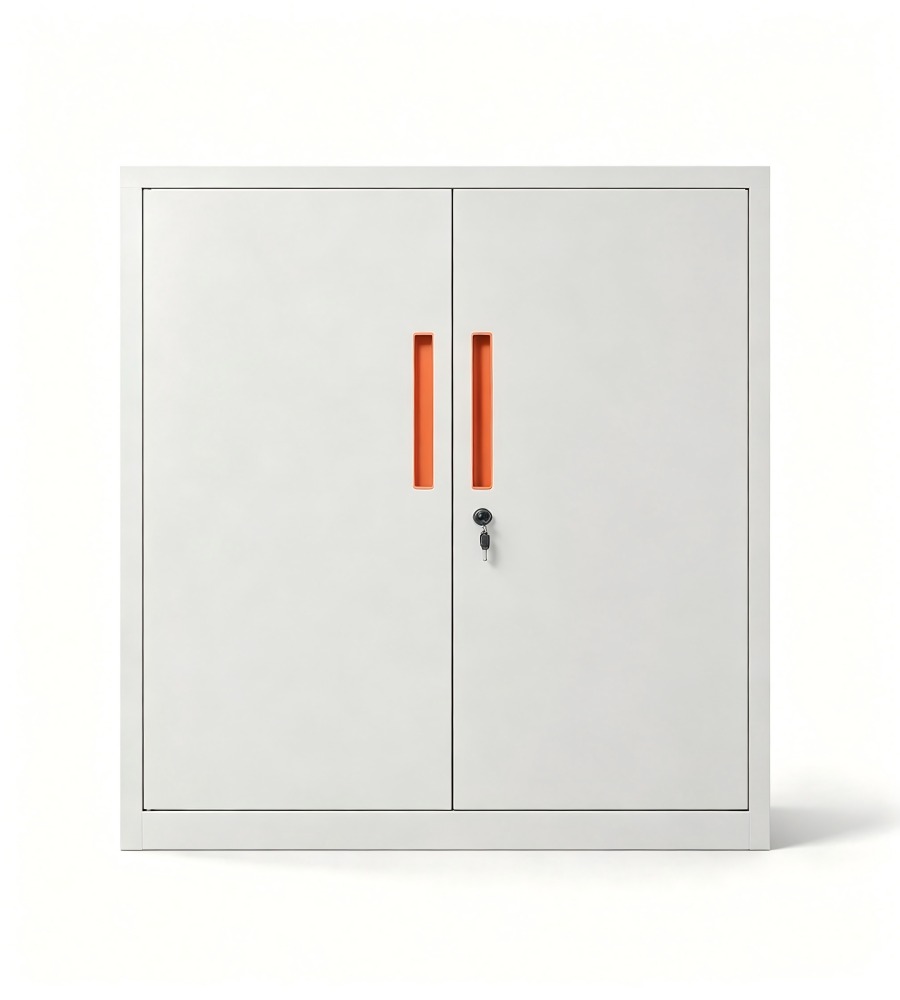 鋼製中型對開文件櫃 Mid-Height Steel Double-Door Cabinet