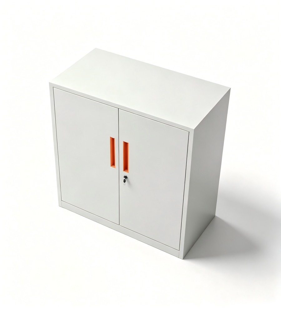 鋼製中型對開文件櫃 Mid-Height Steel Double-Door Cabinet