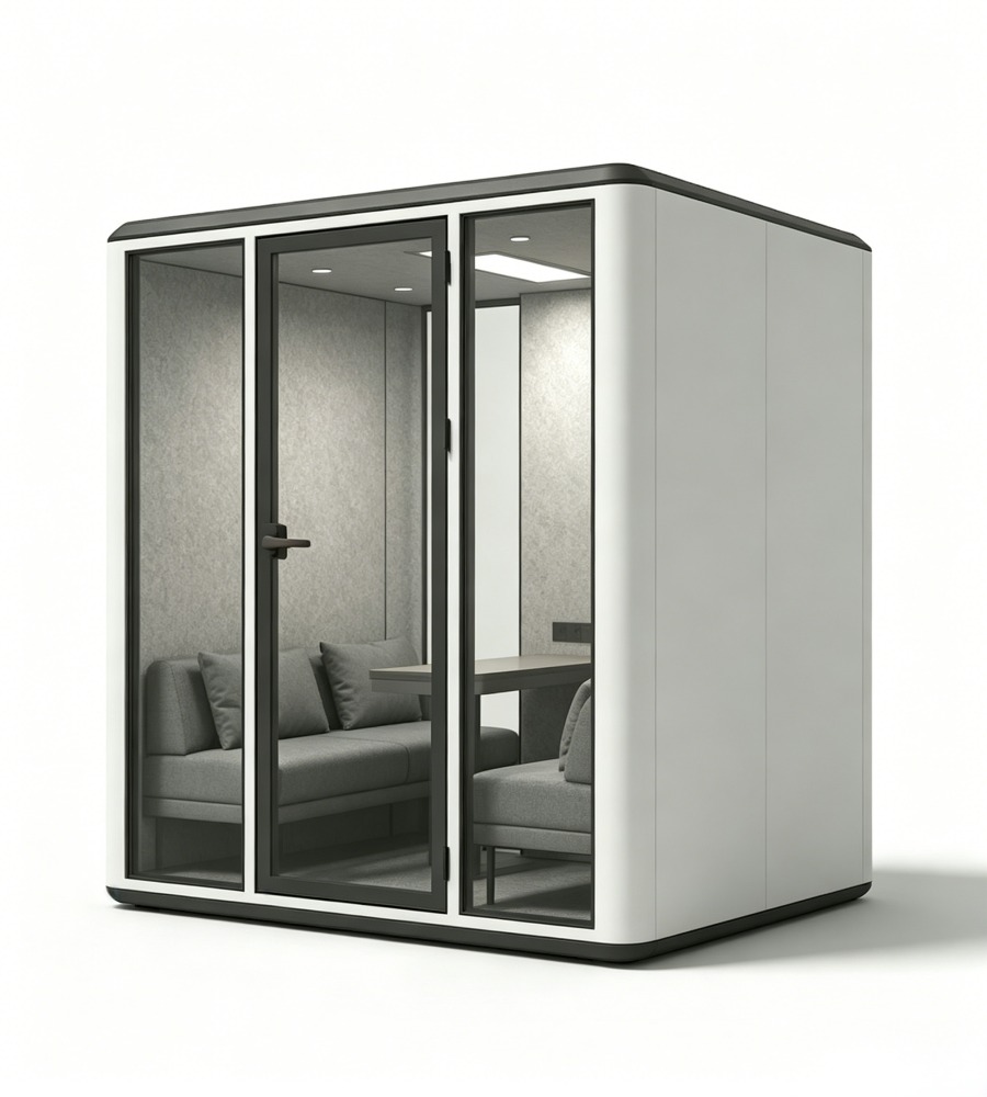 寬敞型六人商務會議倉 Spacious Six-Person Executive Meeting Pod