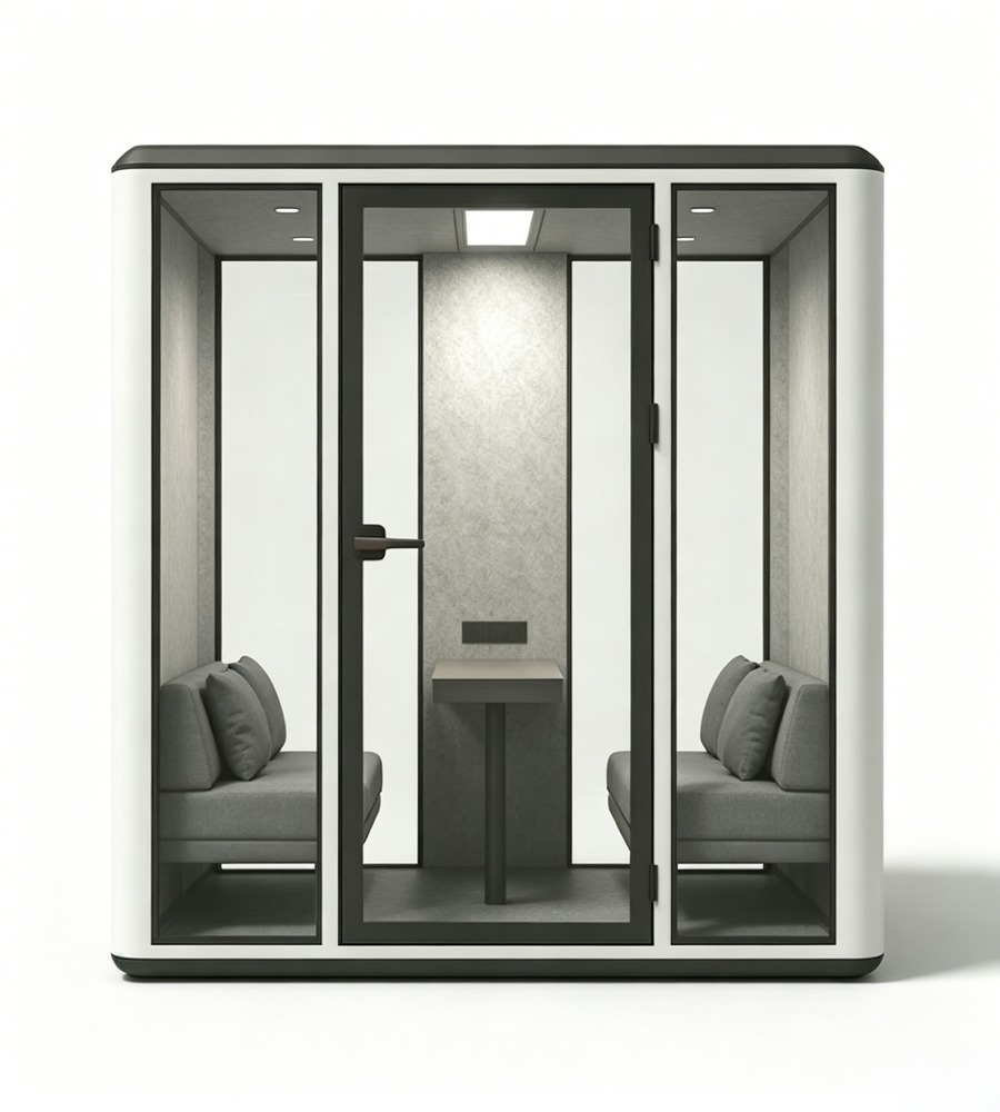 寬敞型六人商務會議倉 Spacious Six-Person Executive Meeting Pod