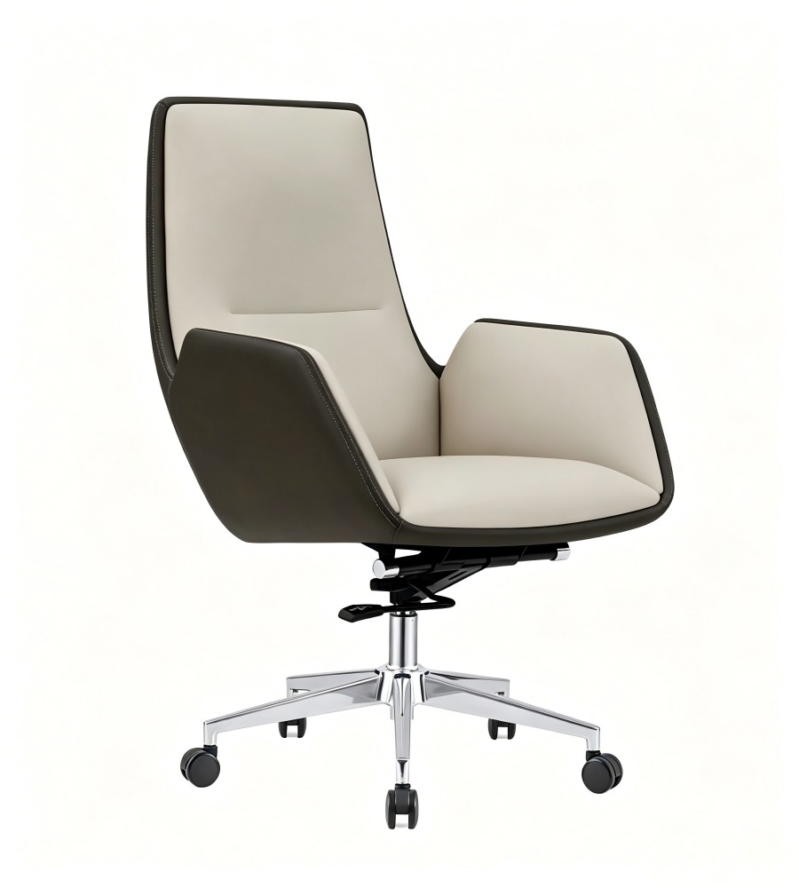 雙色簡約五星腳會議椅 Two-Tone Minimalist Five-Star Base Conference Chair