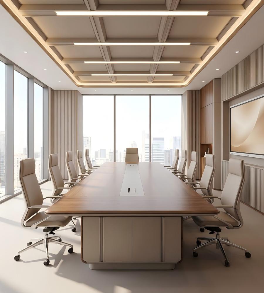 高端行政長形會議桌 Premium Executive Conference Table