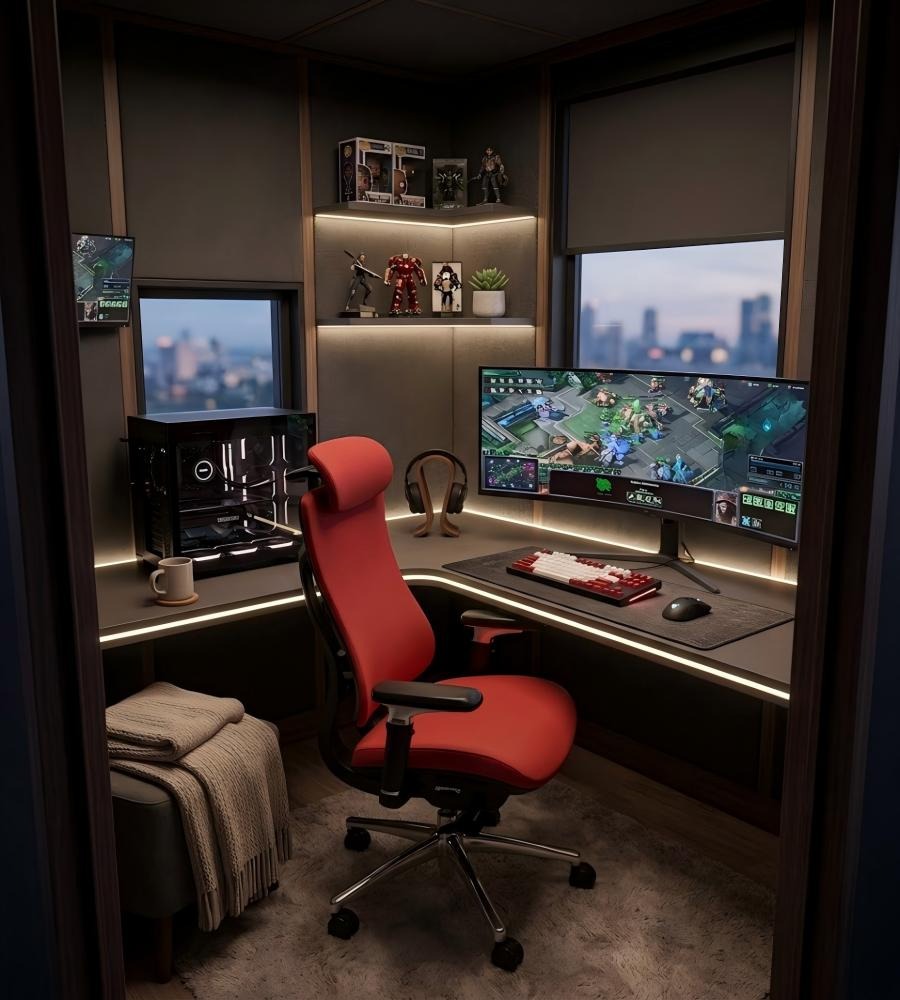 全方位調節電競椅	Full-Adjustment Gaming Chair