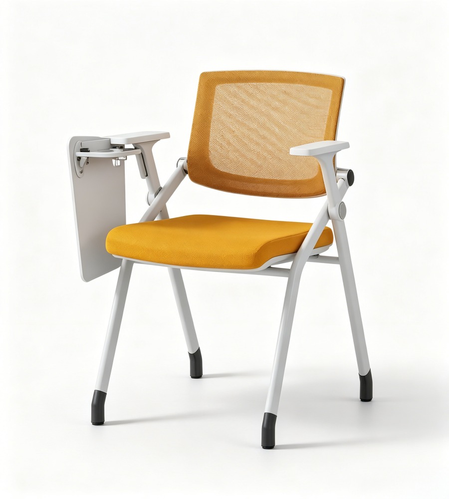 網背透氣寫字板培訓椅 Breathable Mesh-Back Training Chair with Tablet