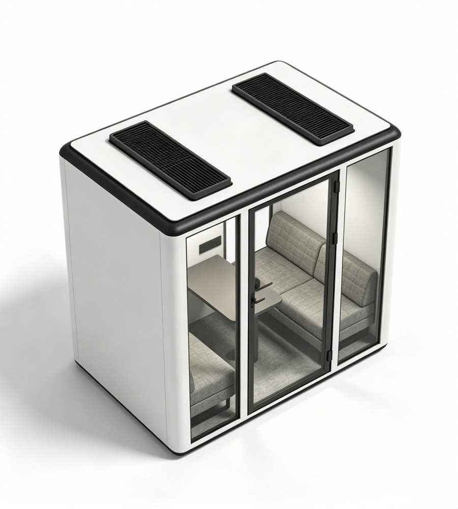 商務六人大型協作靜音倉 Business Six-Person Large Collaborative Acoustic Pod