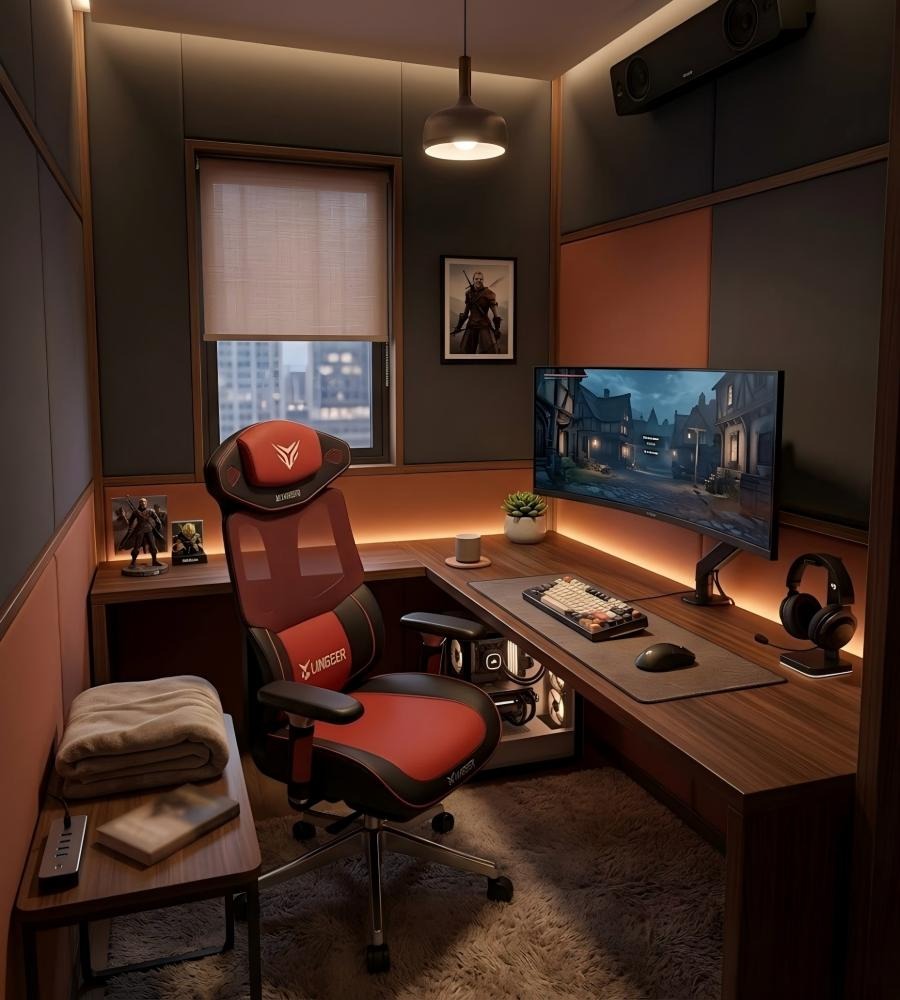 6D 扶手人體工學電競椅 6D Armrest Ergonomic Gaming Chair