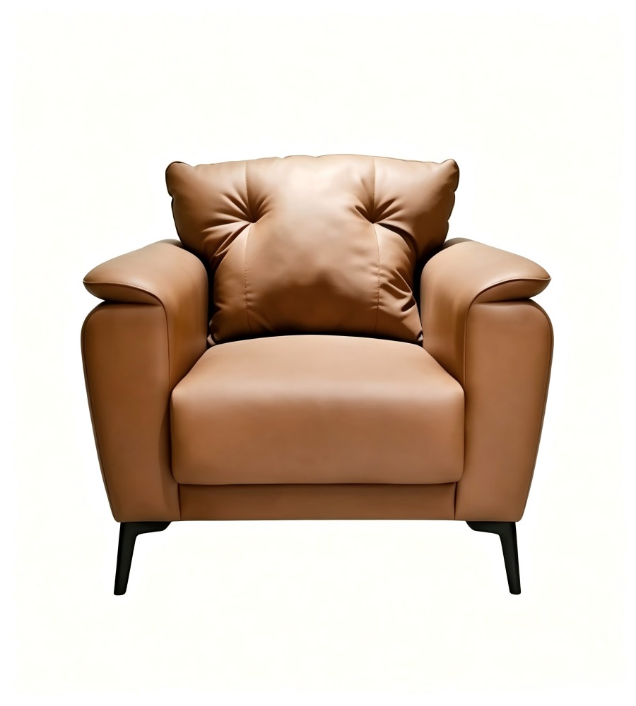豐盈曲線單人沙發	Plump Contour Armchair