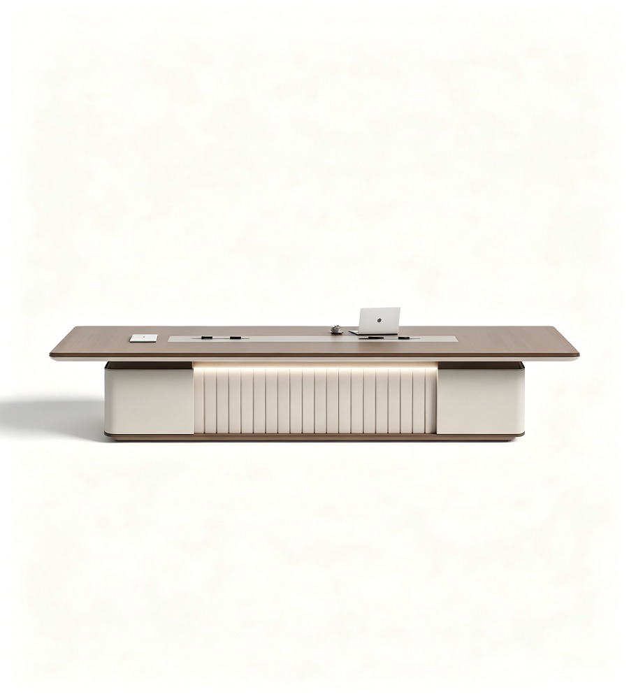 格柵藝術商務會議桌 Fluted Artistry Business Conference Table
