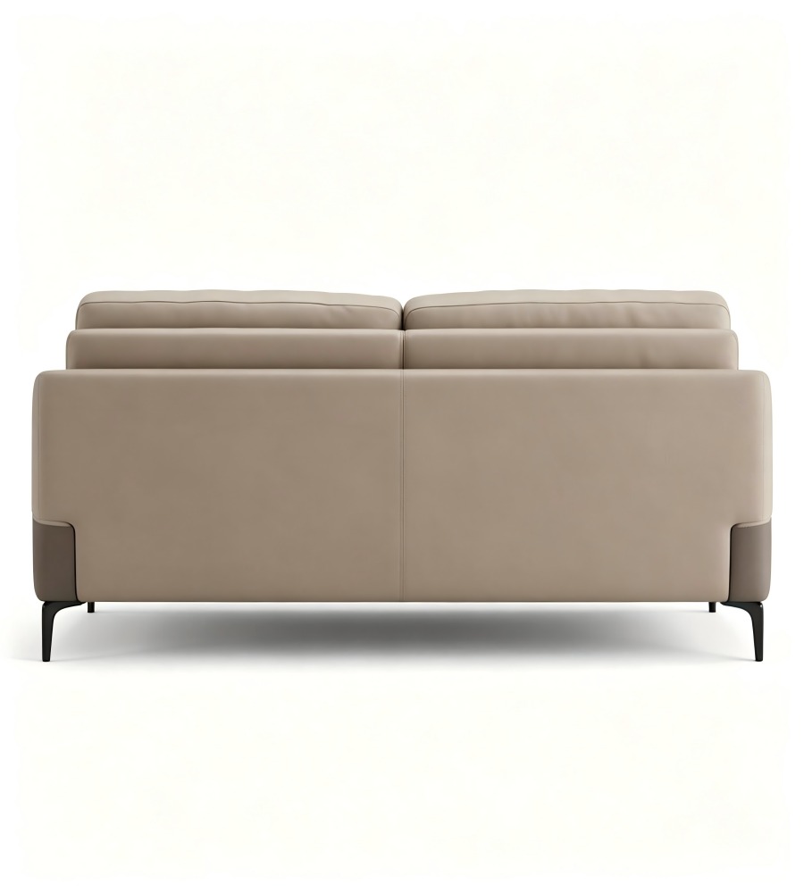 拼接設計三人沙發	Contrast Design Three-Seater Sofa