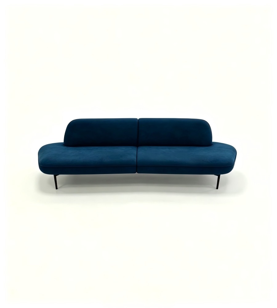 舒適布藝鐵腳梳化 Modern Comfortable Fabric Sofa