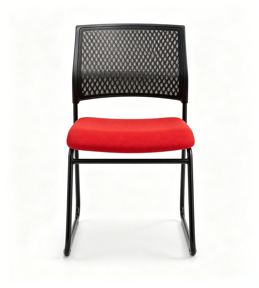 都會風紅黑配色協作椅 Urban Style Red-Black Collaborative Chair