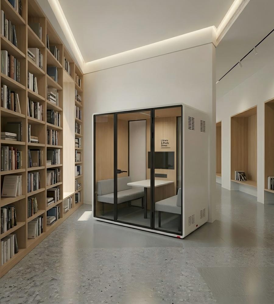 多媒體影音會議靜音艙 Multimedia Conference Acoustic Pod